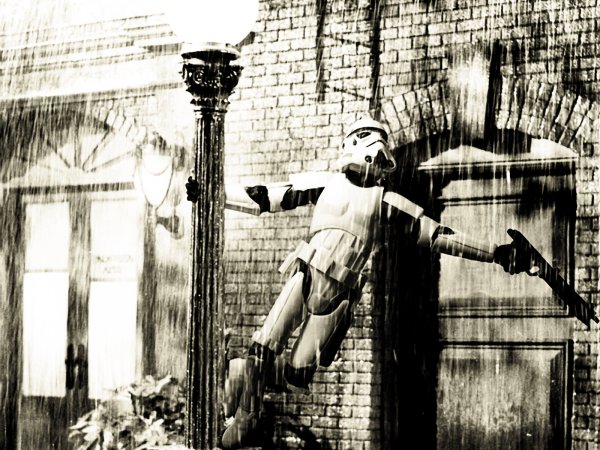 Поющие под дождем танец