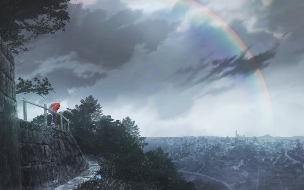 Аниме дождь