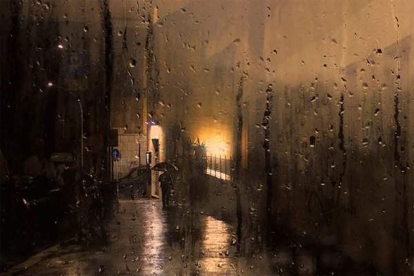 Холодный дождливый вечер