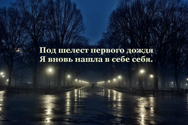 Спокойной дождливой ночи