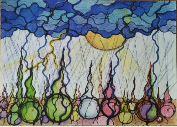 Шаманский дождь Нейрографика алгоритм