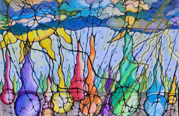 Нейрография Шаманский дождь