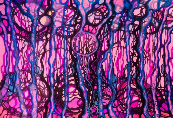 Шаманский дождь Нейрографика