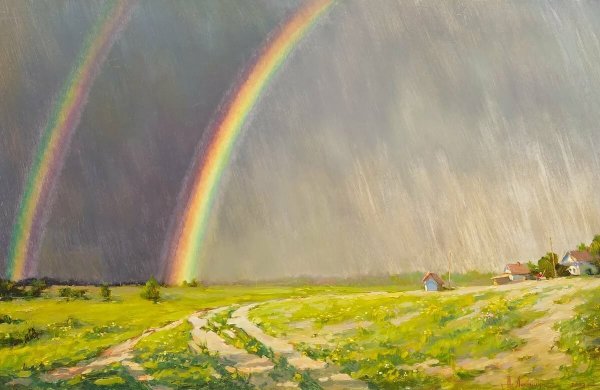 Юшкевич художник картины Радуга