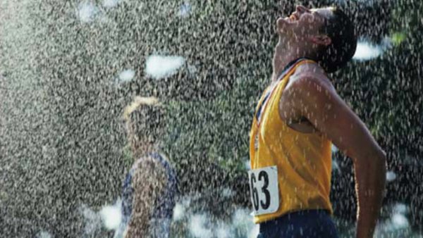 Бег под дождем