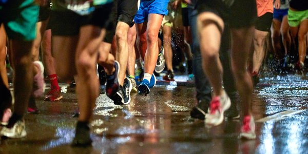 Забег под дождем
