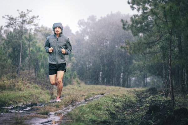Бегун в дождь