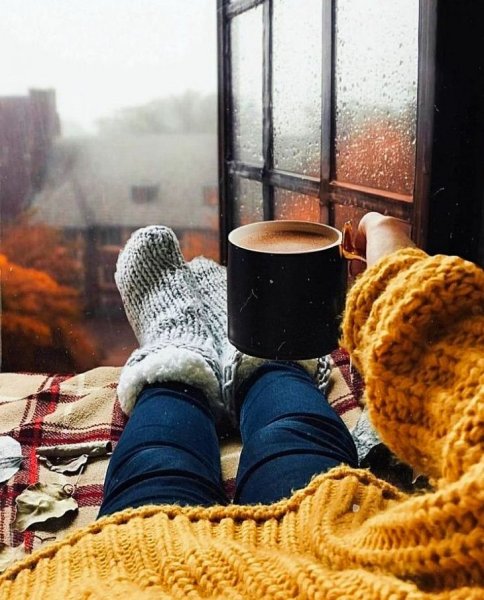 Девушка в пледе