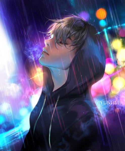 Аниме одинокий парень