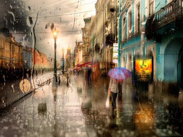 Эдуарда Гордеева "дождливый Петербург"