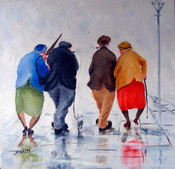 Английский художник des Brophy