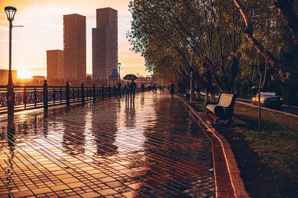 Набережная города Астаны