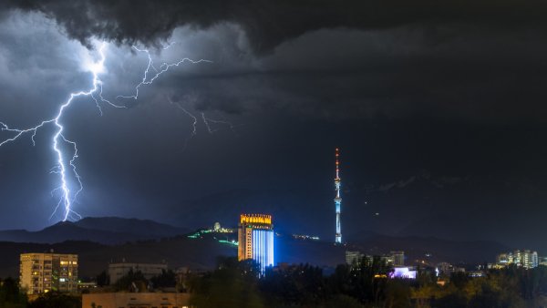 Алматы гроза