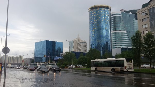 Ветер в городе