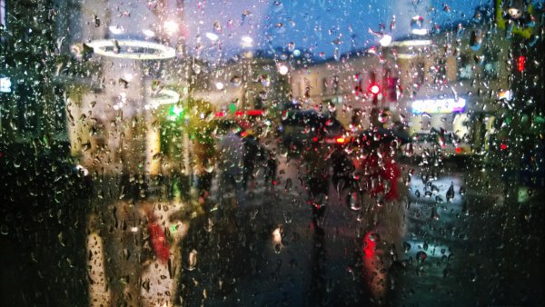 Дождь в городе