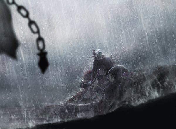 Рыцарь под дождем