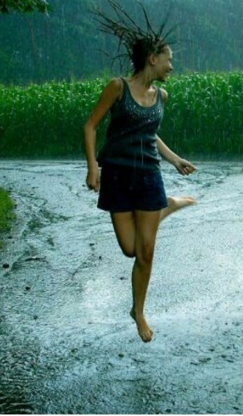 Босиком под дождем