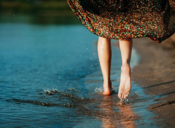 Чулпан Хаматова босиком