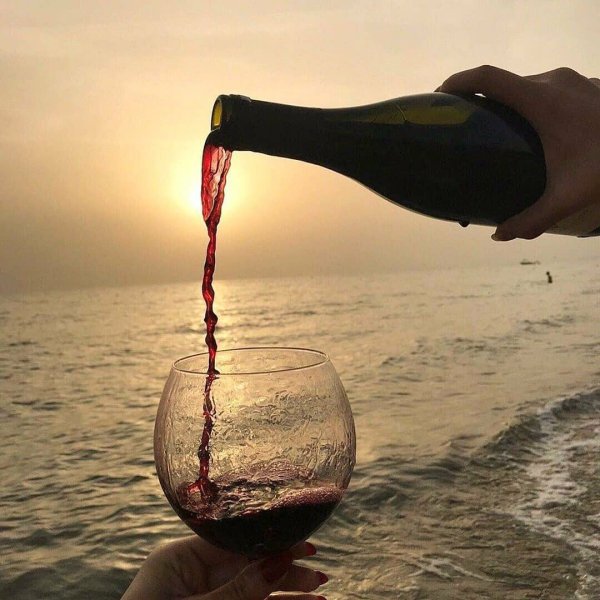 Эстетика вино и море