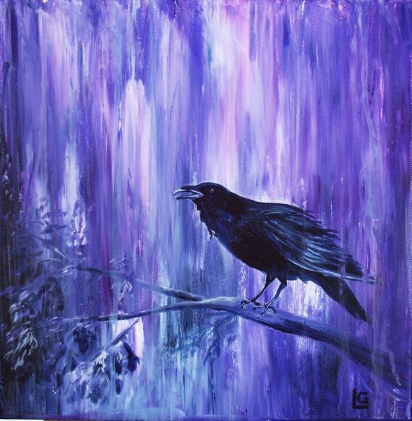 Ворон за окном