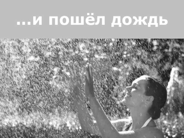 Наконец то дождь пошел