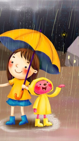 Дождь картинка для детей