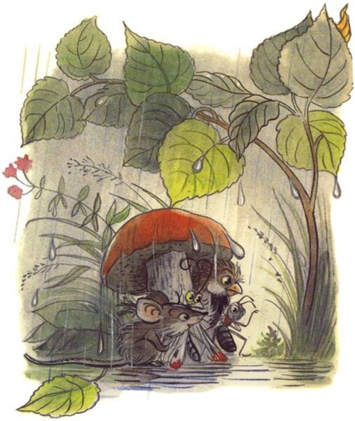 Сутеев, Владимир Григорьевич "под грибом"