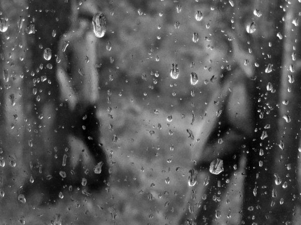 Расставание окно дождь
