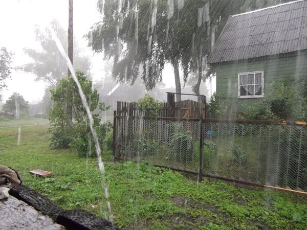 Гроза на даче