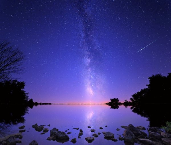 Красивое ночное небо