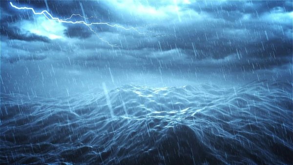 Дождь в океане