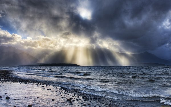 «Шторм на черном море». Ацвазовский