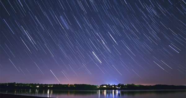Звездопад метеоритный дождь