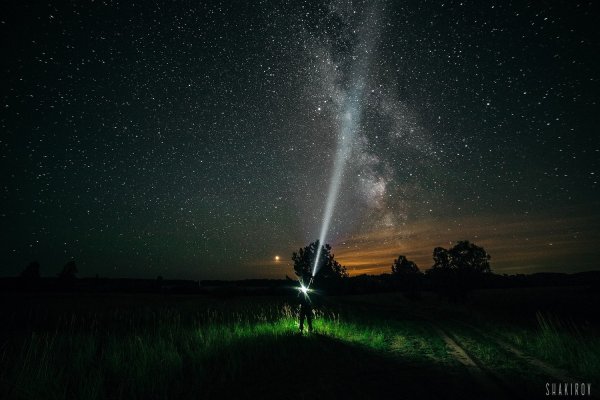 Звездная ночь дождь