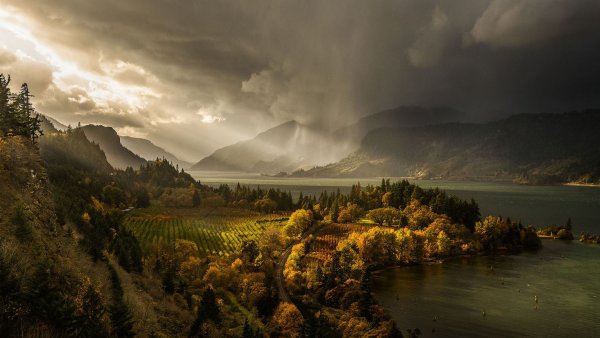 Штат Орегон Сумерки