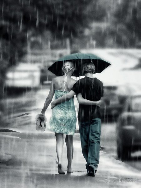 Двое под дождем