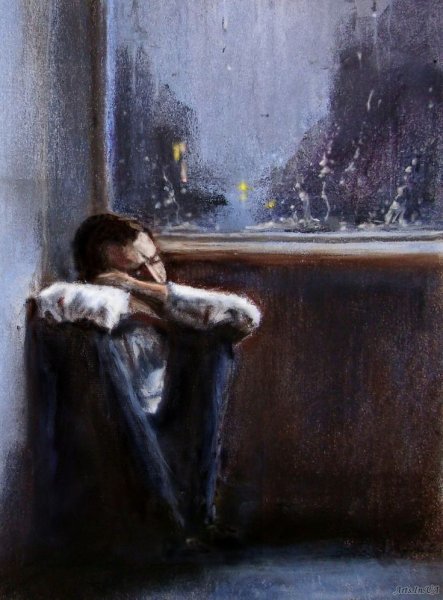 Елена Юшина картины дождь