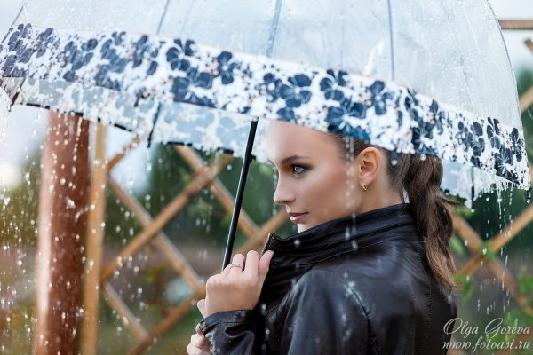 Фотосессия в дождь