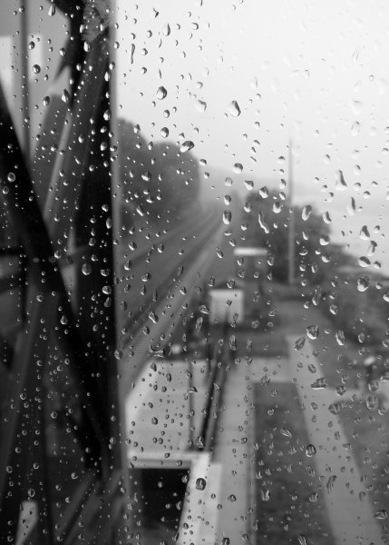 Дождь в окне