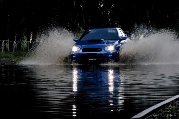 Мокрая машина