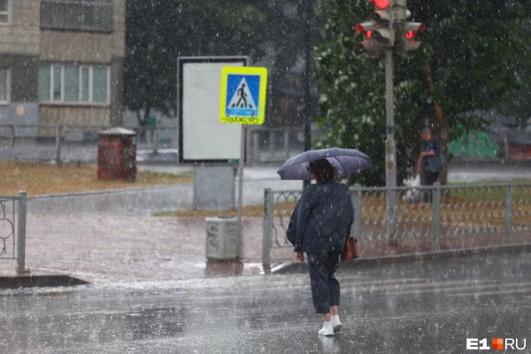 Сильный дождь