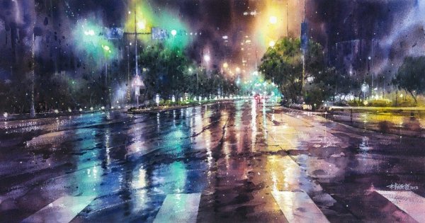 Художник Лин Чинг че картины