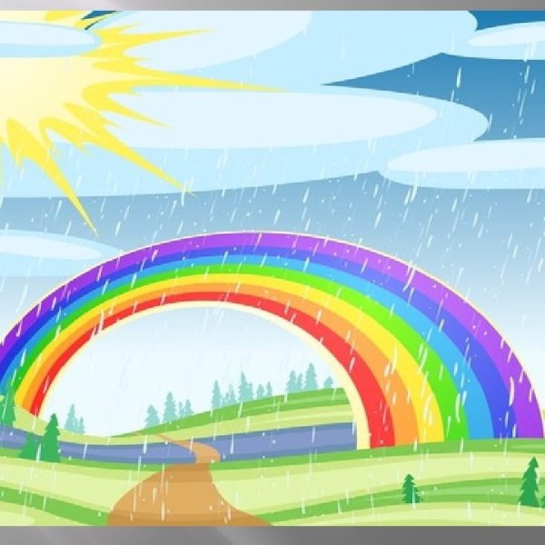 Радуга рисунок