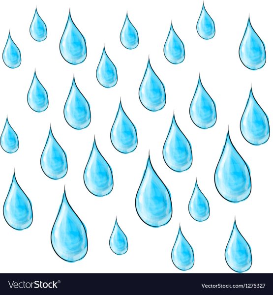 Капли дождя для детей