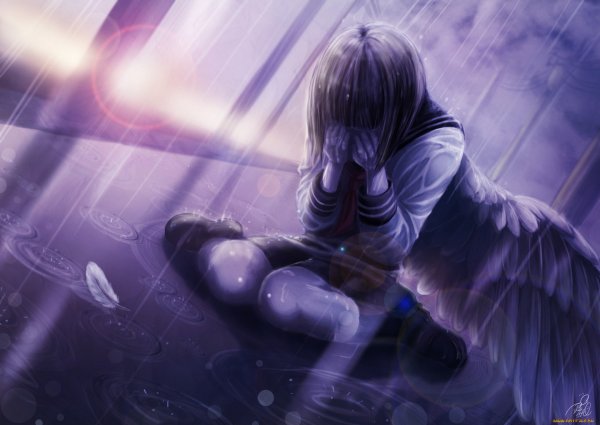 Грустные арты