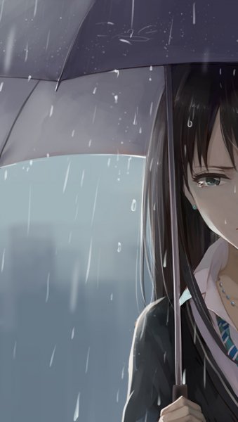 Аниме под дождем