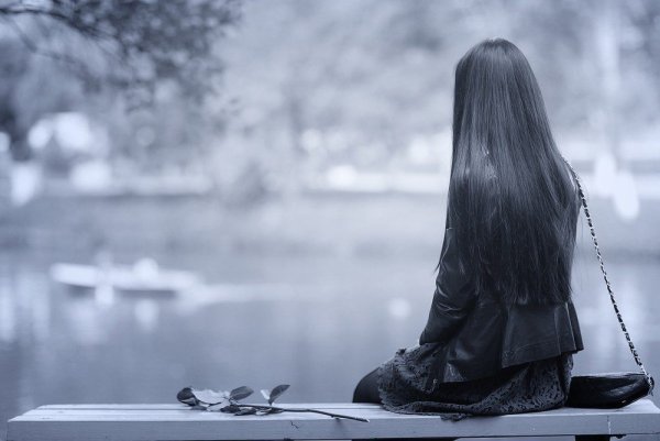 Одиночество девушка