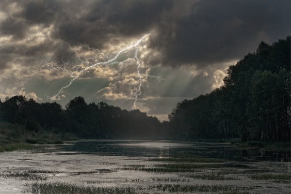 Пейзаж гроза