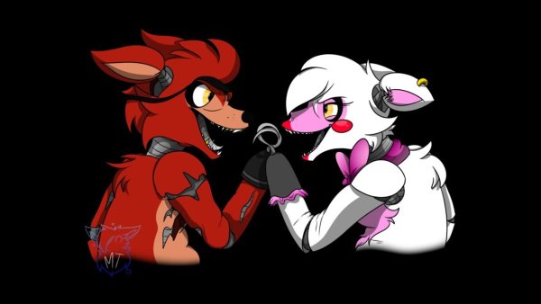 ФНАФ 18 Мангл и Фокси