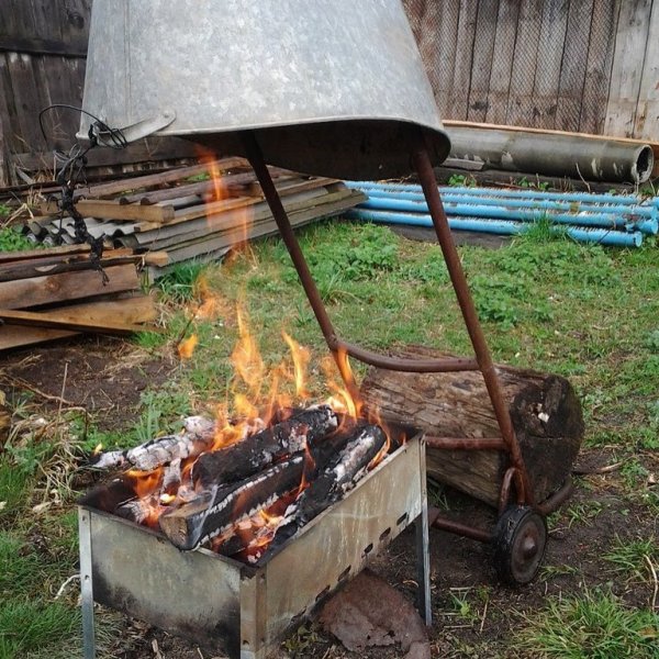 Прикольные мангалы